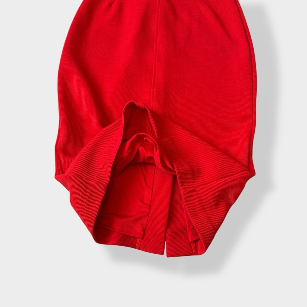 Boden Marissa Vibrant Red Midi Dress Power Red Sheath Holiday 6 Long Runs Small - Picture 10 of 14